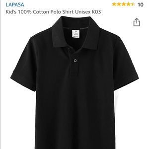 Lapasa 100% cotton polo top